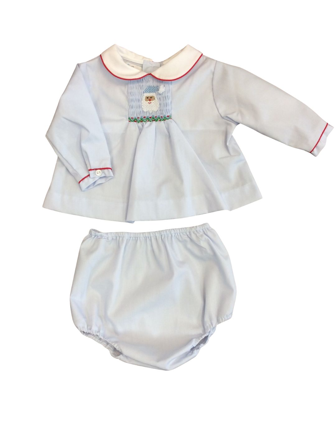 LS Blue Santa Diaper Set