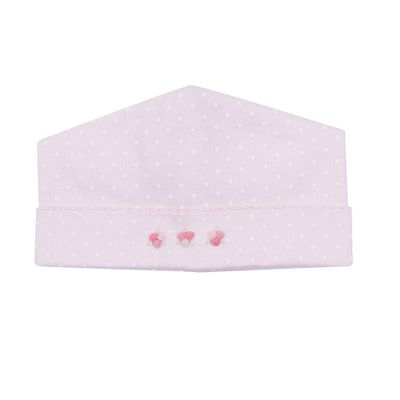 Mia and Luca&#39;s Emb Hat, Pink