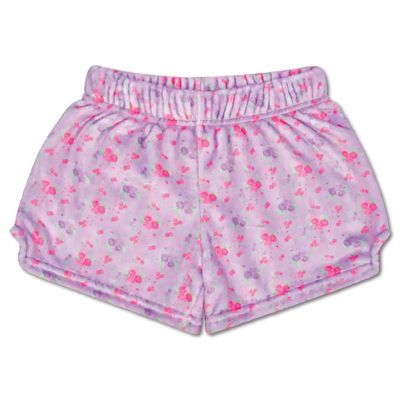 Forever Floral Plush Shorts 