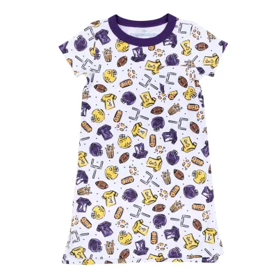 Touchdown Printed SS Nightdress