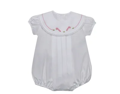 White Bailey Girl Bubble, Candy Cane