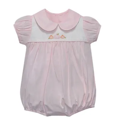 Pink Sawyer Girl Bubble, Pumpkins