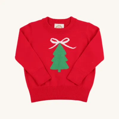Isabelle&#39;s Intarsia Sweater, Christmas Tree