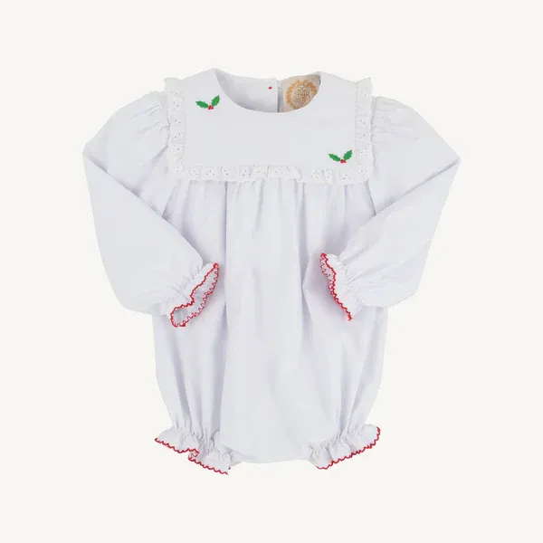 LS Bea Louise Bubble Worth Ave White/Holly