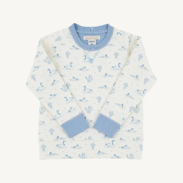 Cassidy Comfy Crewneck, Quack Quack  