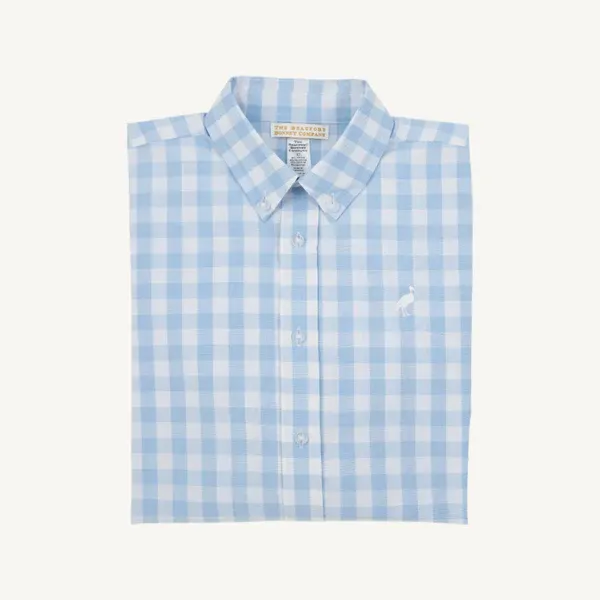 Dean`s List Dress Shirt, Beale Street Blue Gingham