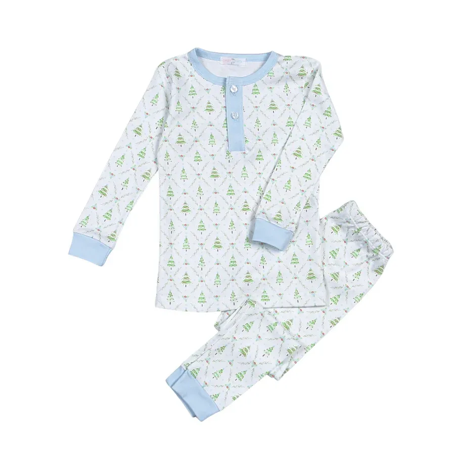 Holly Night Pima 2 Piece