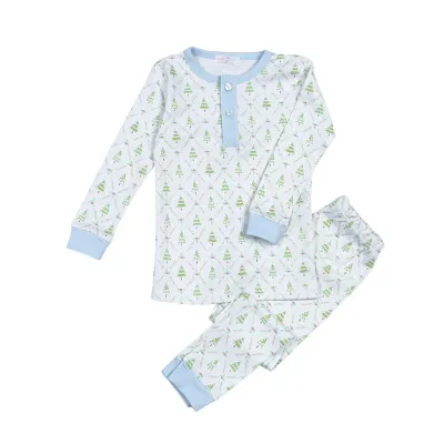 Holly Night Pima 2 Piece