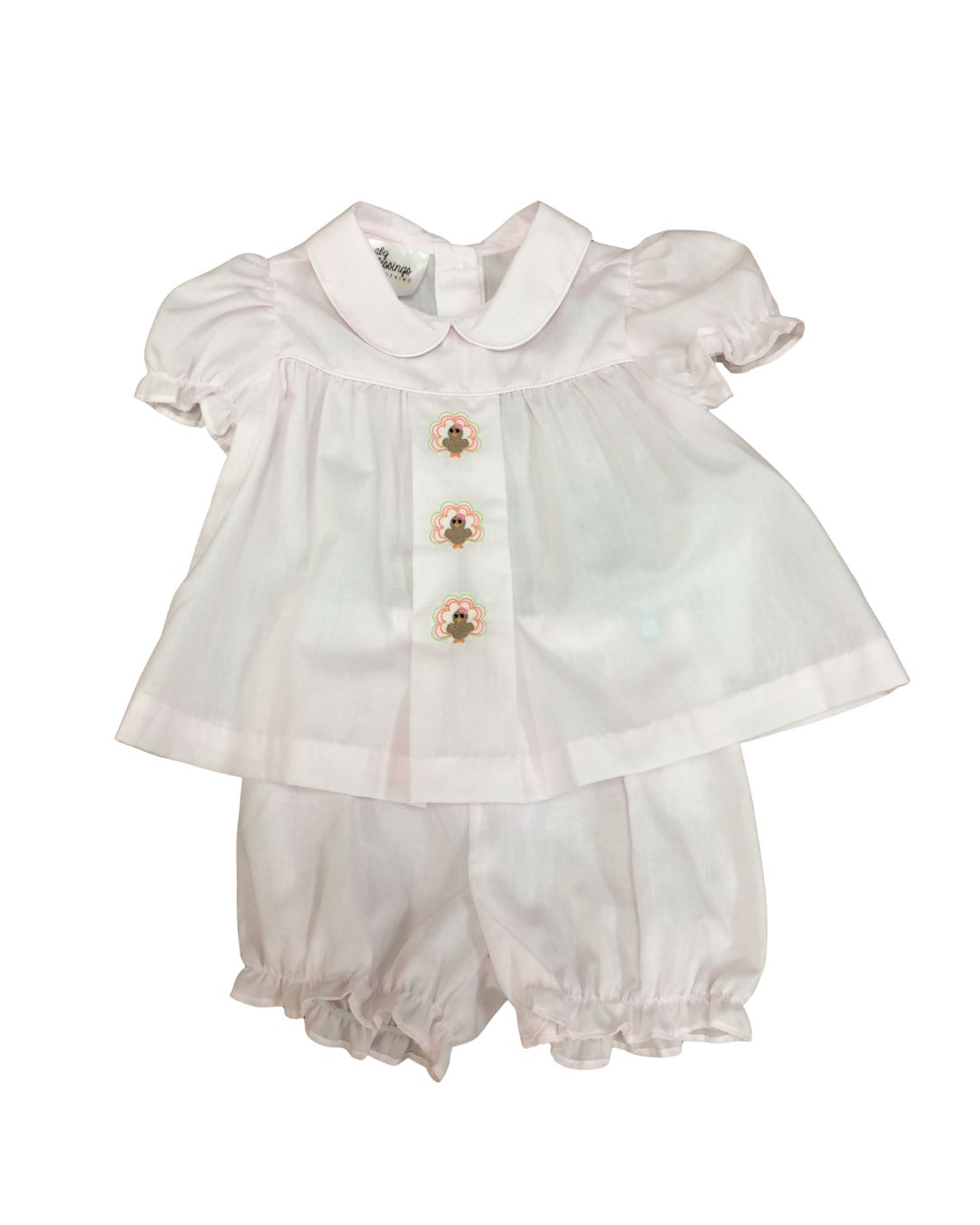 Claire Set, Turkeys on Pink