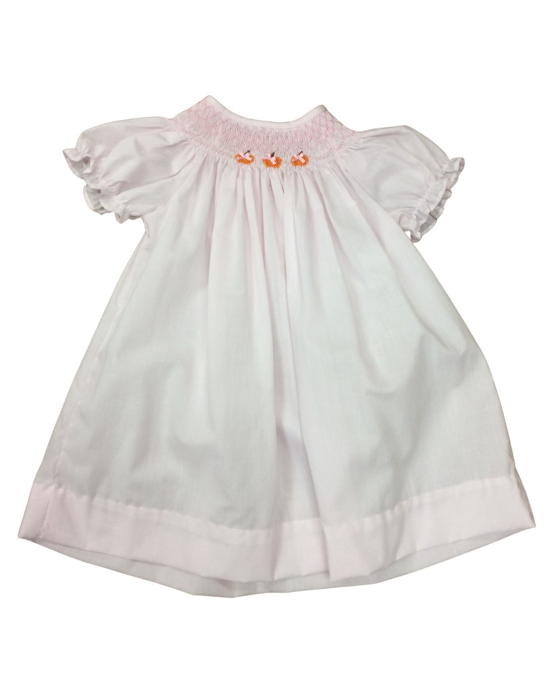 Ellie Dress, Pumpkin Geometric