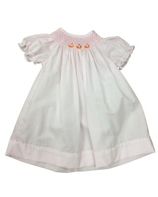 Ellie Dress, Pumpkin Geometric