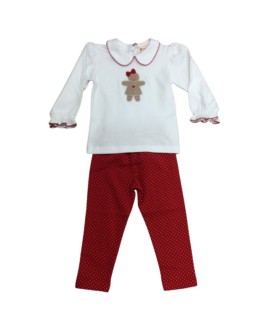Red Gingerbread Legging Set