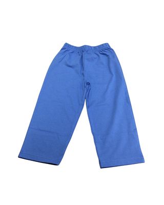 Jersey Solid Straight Pants, Sky Blue