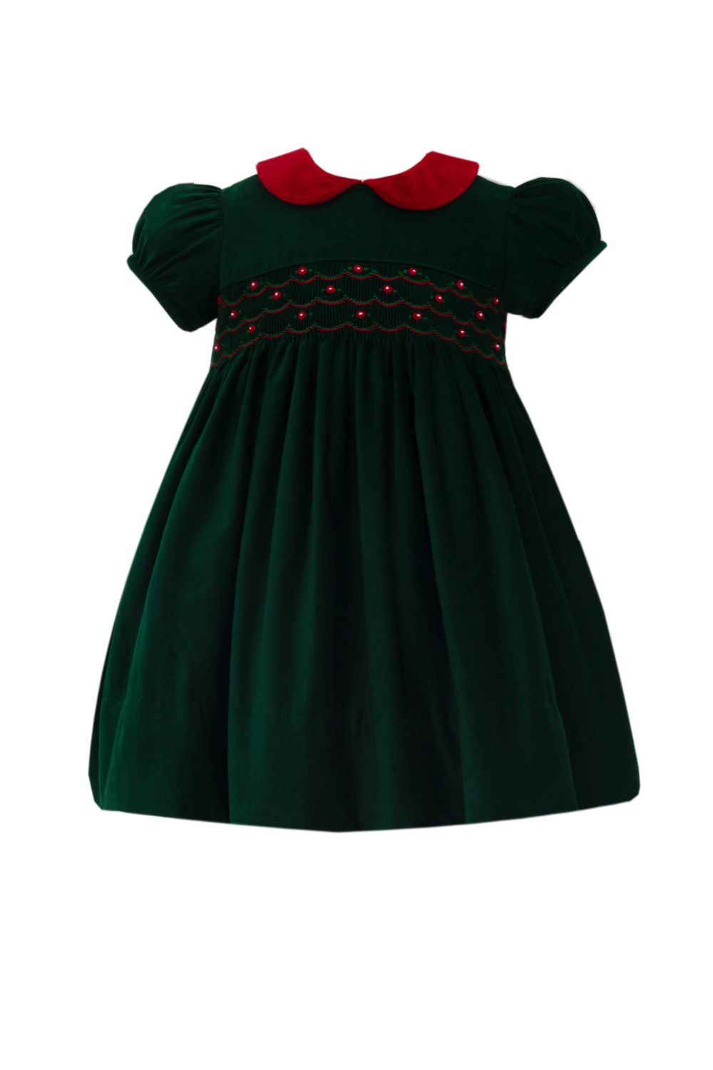 Green Cord Float Dress, Elizabeth