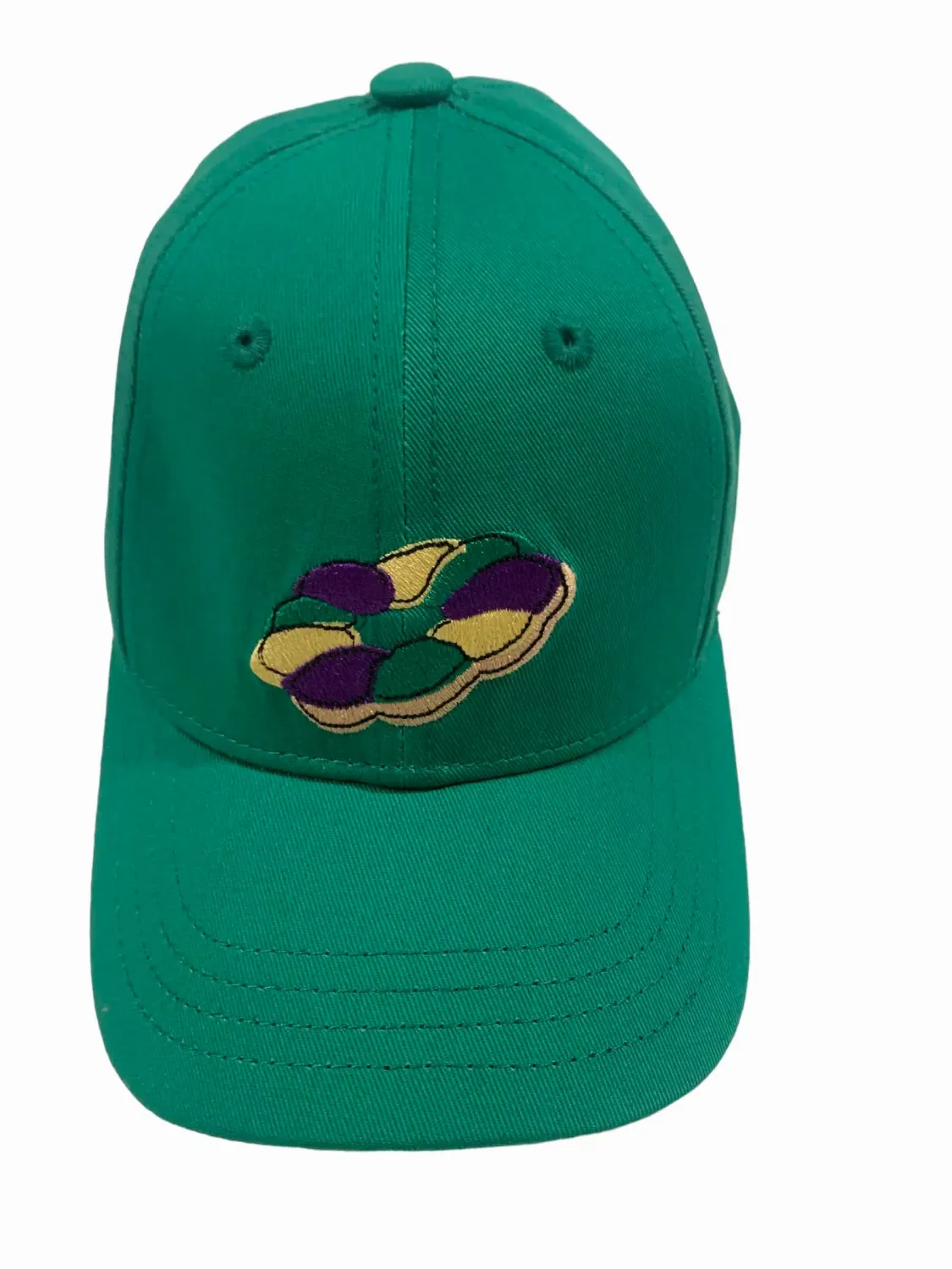 Mardi Gras King Cake Baseball Cap