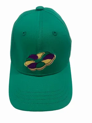 Mardi Gras King Cake Baseball Cap