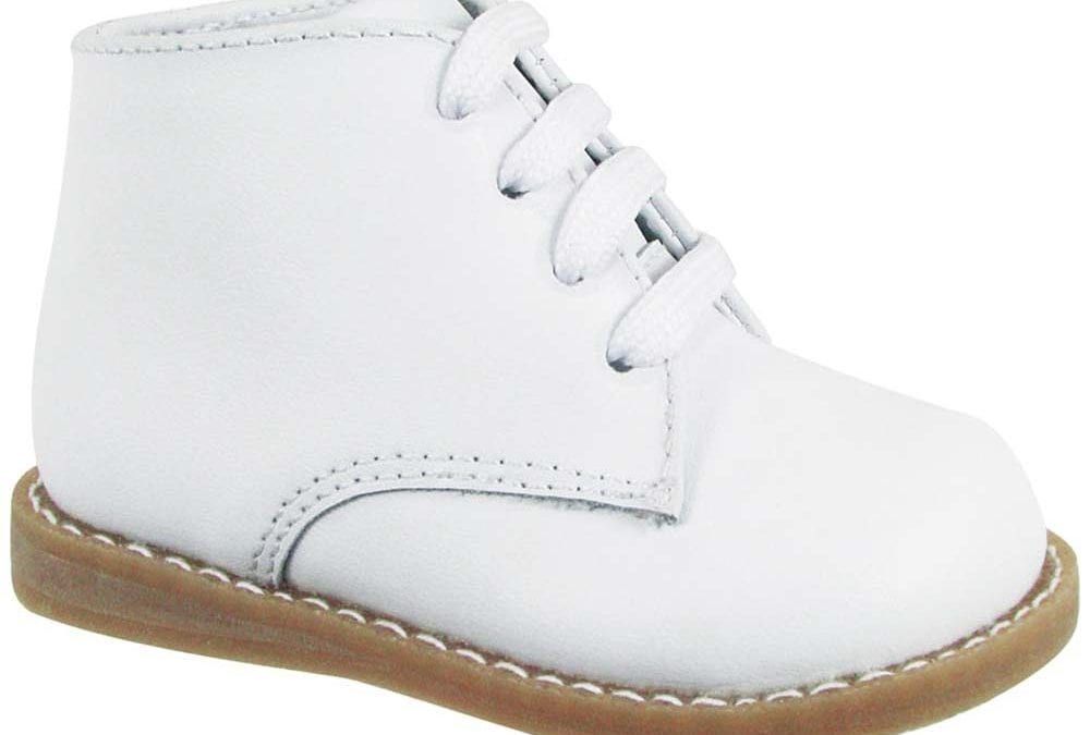 High Top Leather White First Walker 6229