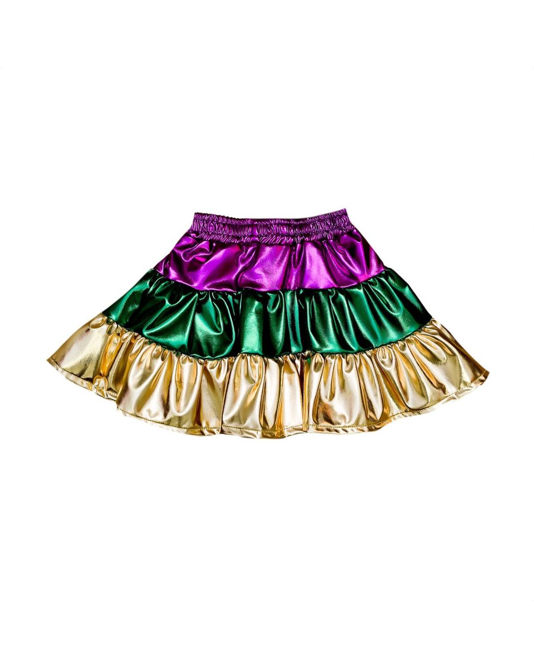 BC Mardi Gras Metallic Skort