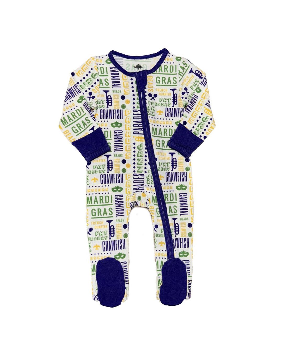  All Things Mardi Gras Romper