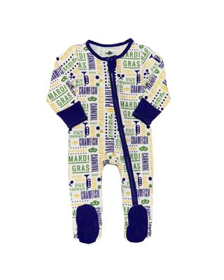  All Things Mardi Gras Romper