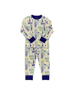 All Things Mardi Gras Pajama