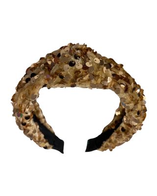 Gold Sequin Headband