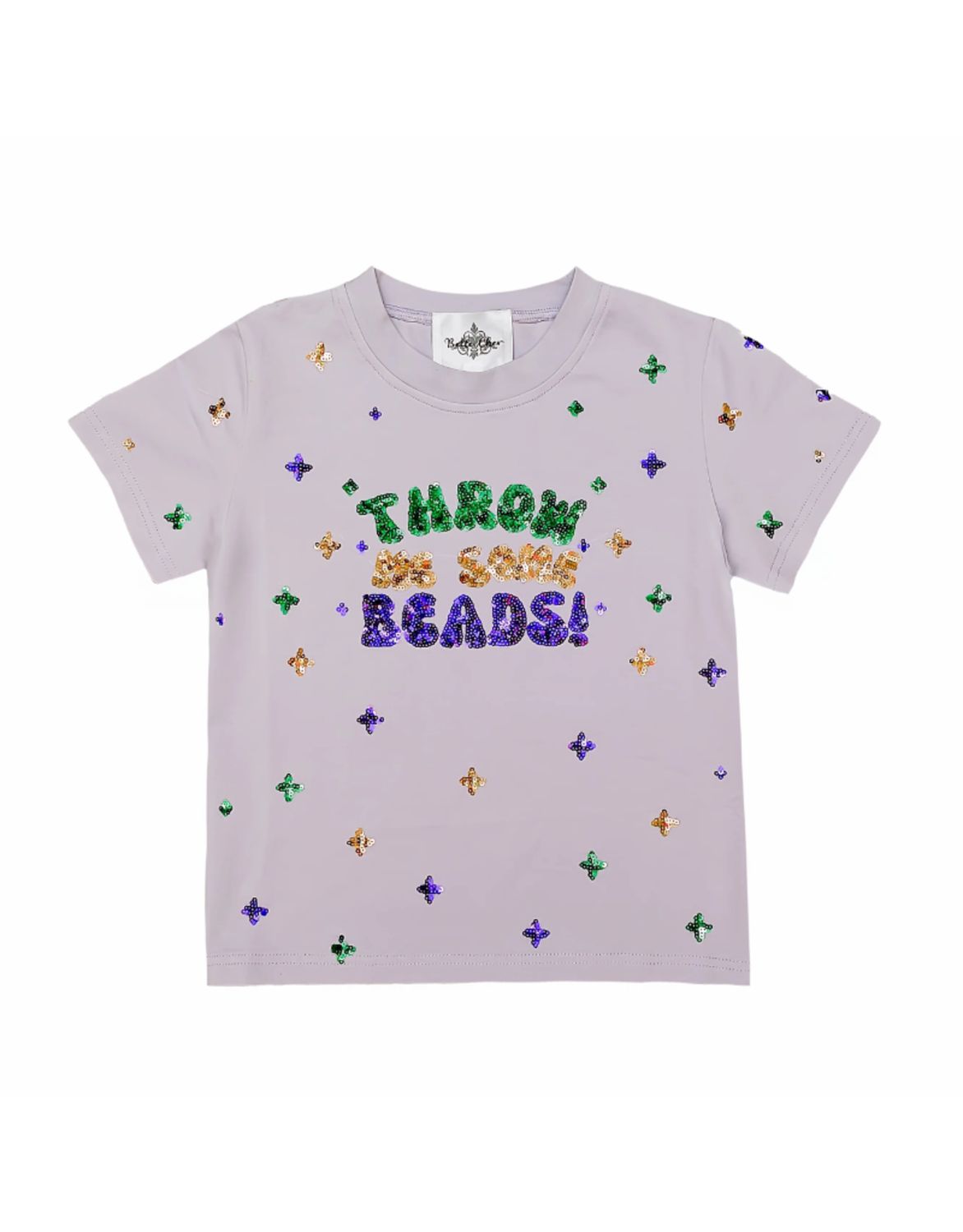Throw me Some Beads Sequin Shirt