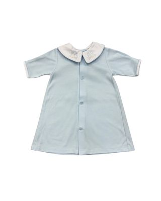 Blue Train Knit Day Gown