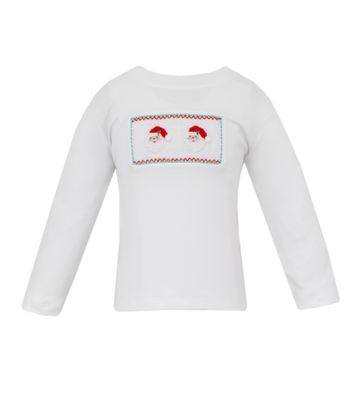 Santa Face Boy&#39;s Shirt