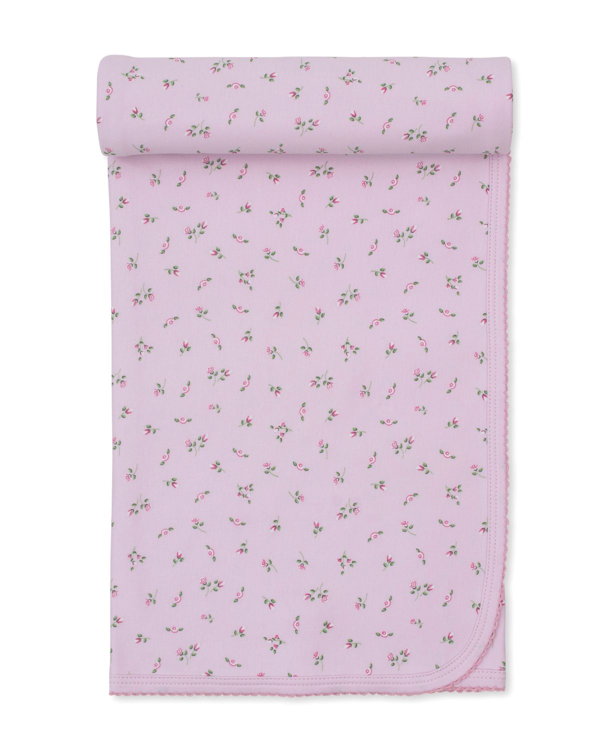 Garden Print Blanket, Pink