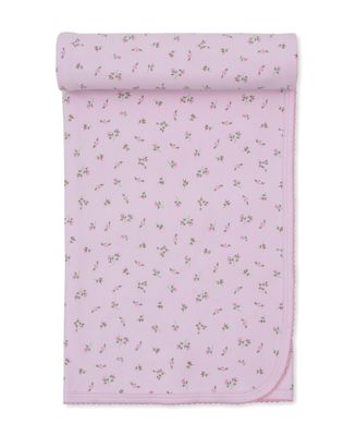 Garden Print Blanket, Pink