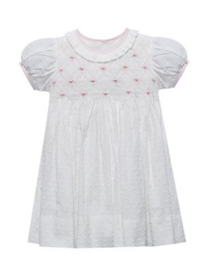 White Juliette Dress, Darlin in Dots