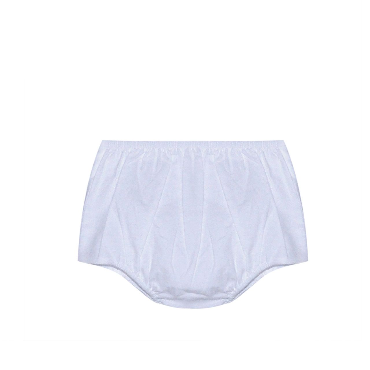 Landon Diaper Cover, White Baptiste NB