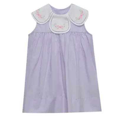 Anna Mae Dress, Violet Vines