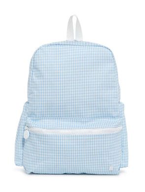 Backpacker Backpack Gingham Mist