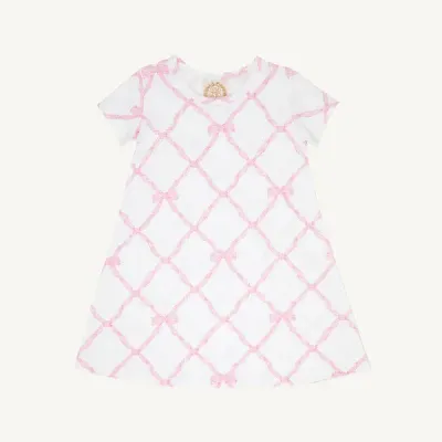 Polly Play Dress SS, Belle Meade Bow