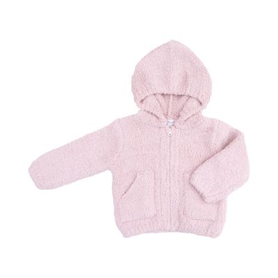 Pink Chenille Hoodie