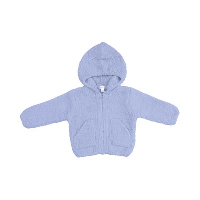 Dusty Blue Chenille Hoodie