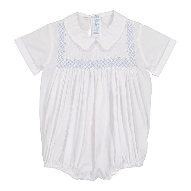 Vintage Smocked Bodice Creeper