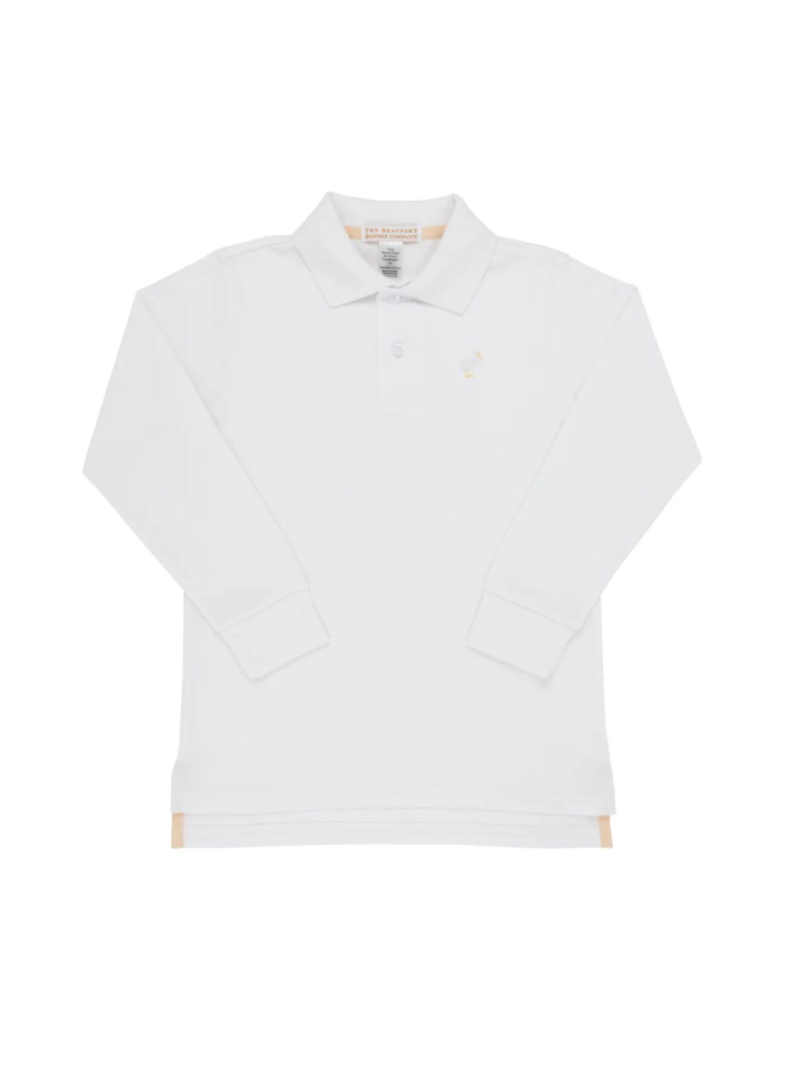 Prim and Proper LS Pima Polo Worth Ave White