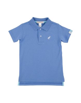 Prim and Proper SS Polo, Barbados Blue