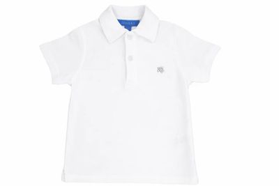 Henry Short Sleeve Polo, White