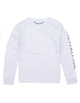 Tidal LS Rashguard White