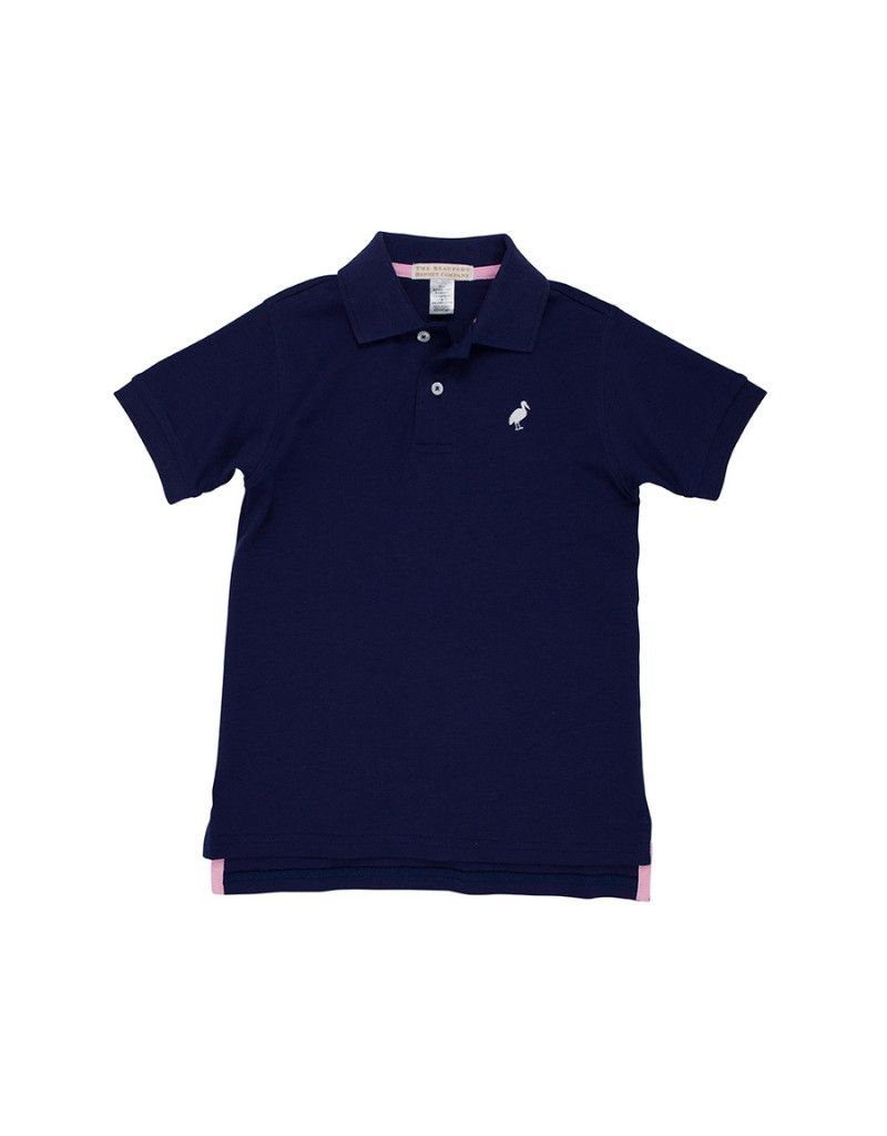 Prim and Proper SS Polo - Nantucket Navy