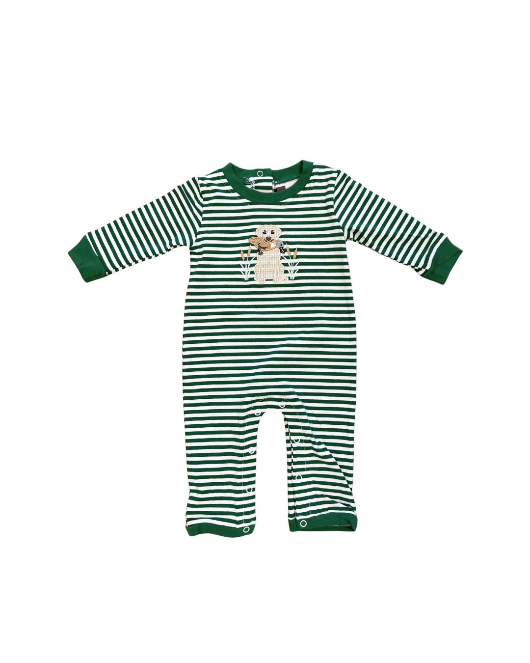 Hunting Buddy Applique Romper