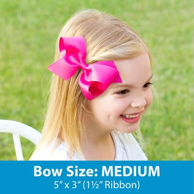 Medium French Satin Bow