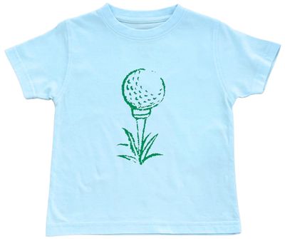 Light Blue SS Golf Club Tee