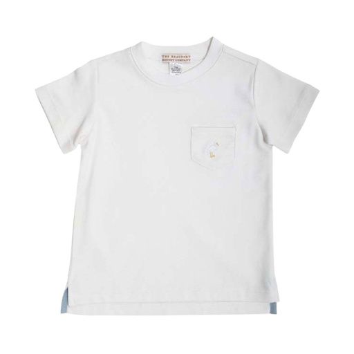 Carter Crewneck, Worth Avenue White, Size: 12/18m