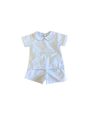 Blue Boy Short Set