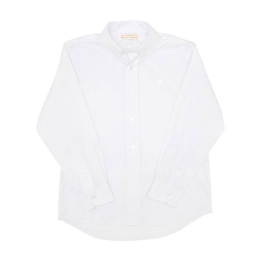 Deans List Dress Shirt, Worth Avenue White, Size: 2T